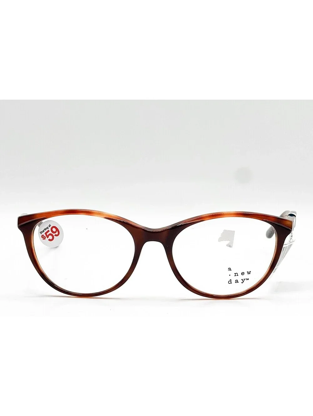 A New Day A32091 Burgundy Brown Authentic Eyeglasses 51-17-140
